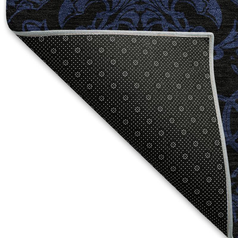 Premium Washable Super Soft Dark Traditional Mayfield Rug
