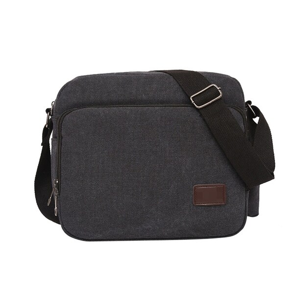 Men/'s Vintage Canvas Messenger Shoulder Bag Crossbody Sling School Bags Satchel