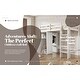 preview thumbnail 19 of 18, White Twin Size Loft Bed with Wardrobe, Storage Shelves, and Ladder