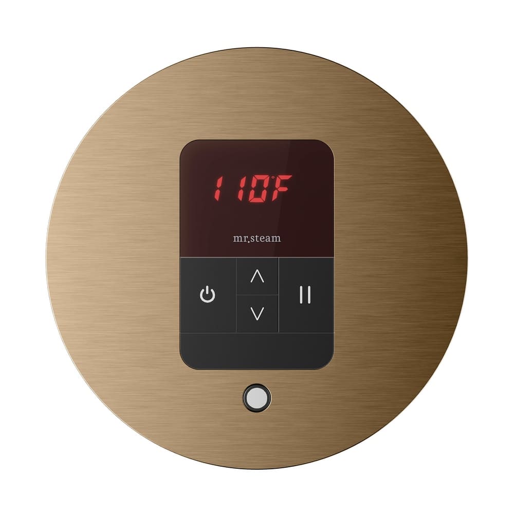 Mr Steam ITRD Itempo Round Steam Shower Control and Steamhead