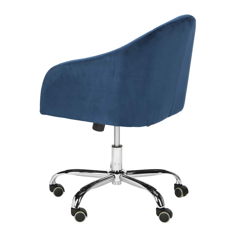 SAFAVIEH Hugrin Tufted Swivel Adjustable Office Chair - 24Wx22Dx35H