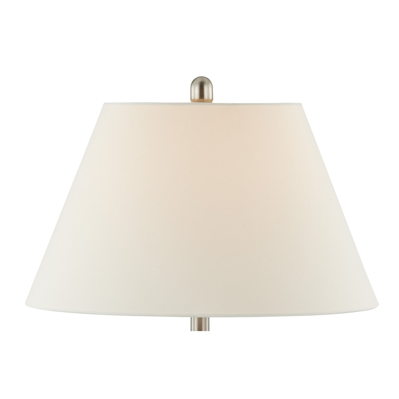 Kellen 28" Table Lamp with Linen Shade, Brown/Taupe