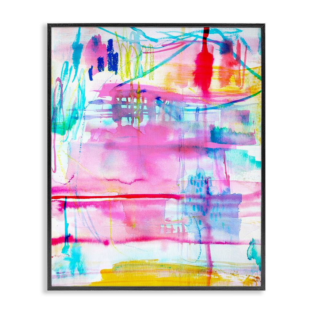 Stupell Picnic Party Composition Framed Giclee Art Design By Gemma Bardot