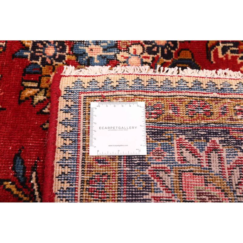 ECARPETGALLERY Hand-knotted Anadol Red Wool Rug - 7'5 x 11'4
