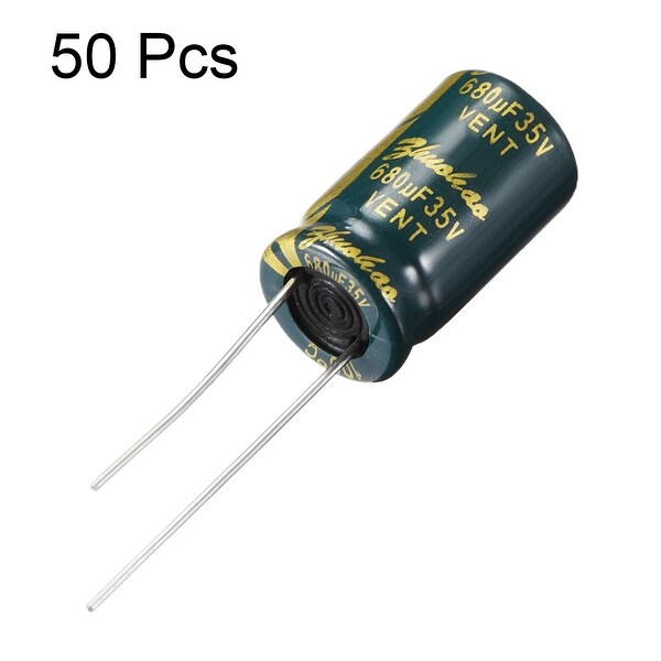 680uF 25V 10X17 50 PCS High ripple current Low impedance Capacitor USA Shipping