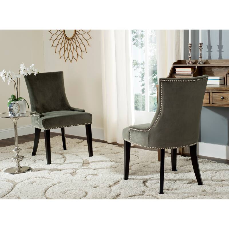 SAFAVIEH Lester Dining Chair (Set of 2) - 24"W x 25"D x 39"H