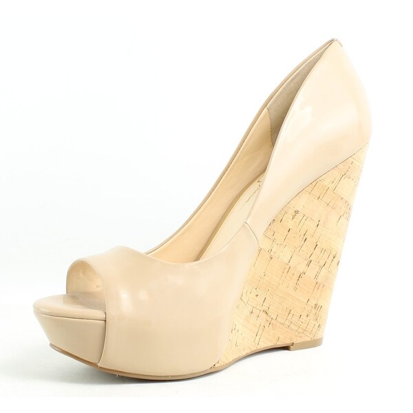 nude jessica simpson shoes