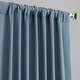 preview thumbnail 6 of 81, Exclusive Fabrics Room Darkening 96-inch Curtain Panel Pair (2 Panels)