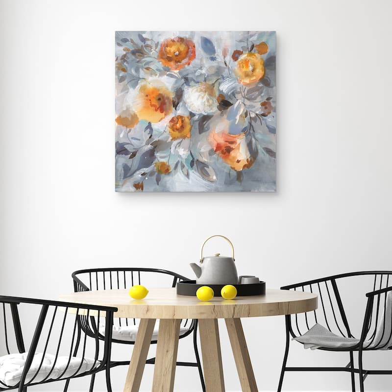 Floral Uplift by Danhui Nai Canvas Art Print