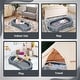 preview thumbnail 19 of 18, Portable Toddler Bed for Travel, Foldable Travel Bed Floor Bed for Sleeping Washable Toddler Travel Cot