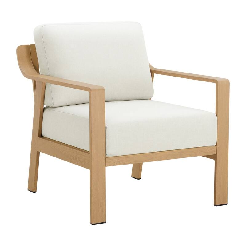 Spruce & Spring Outdoor Patio Furniture Set Aluminum Sofa Accent Chair