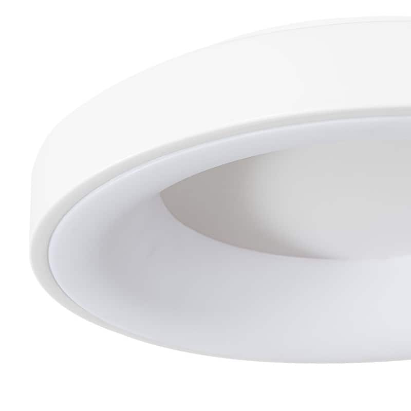 Modern Circle Dimmable Integrated LED Flush Mount - N/A