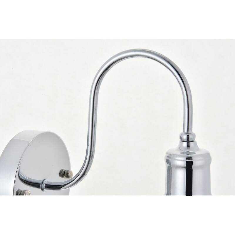 Ophelia 1 light chrome Wall Sconce