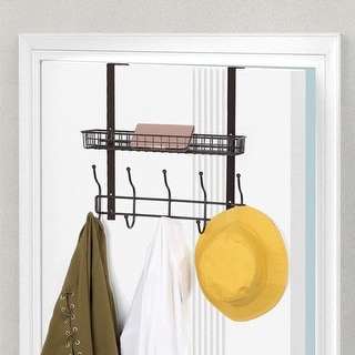 Over door hook best sale shelf