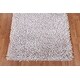 preview thumbnail 5 of 14, Contemporary Solid Shaggy Oriental Home Decor Rug Hand-knotted Carpet - 2'8" x 4'9"