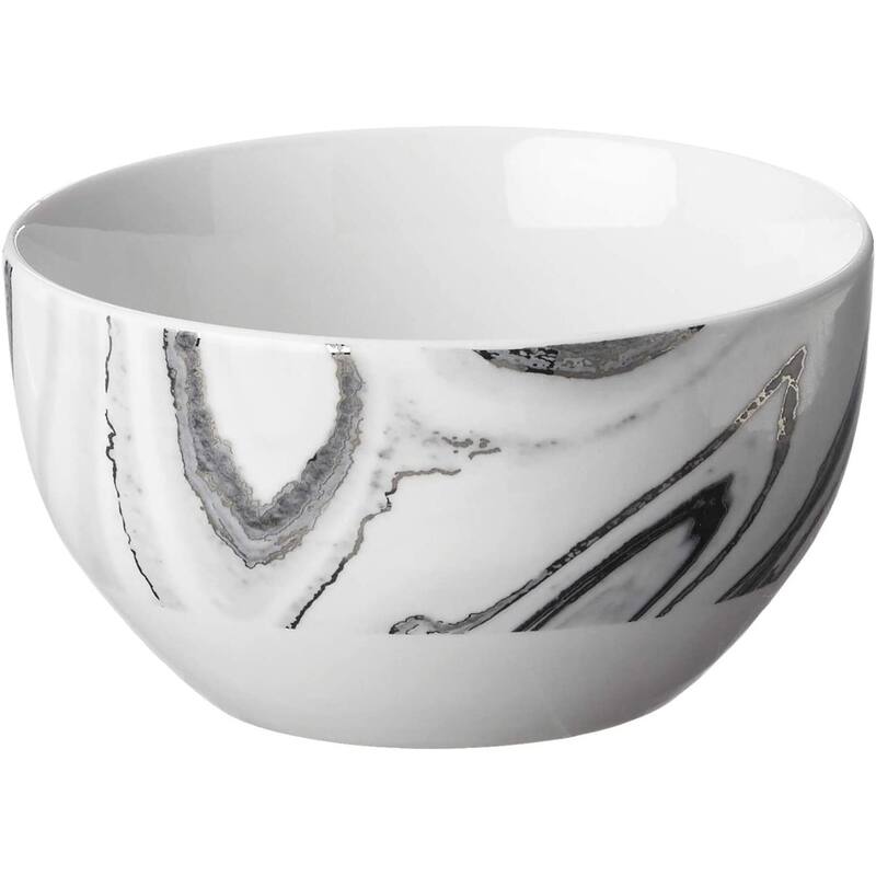 American Atelier Marble Coupe 16-Piece Dinnerware Set