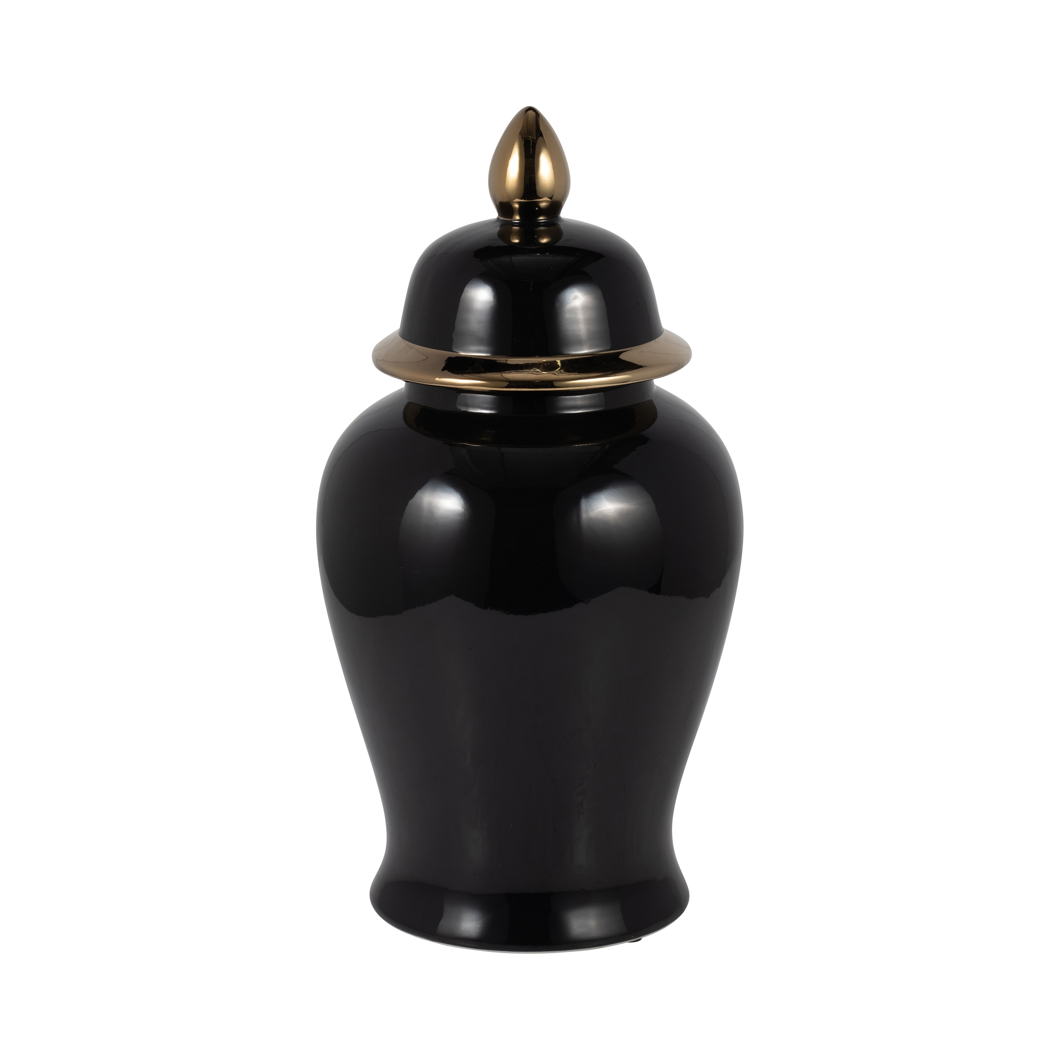 Sagebrook Home Ceramic Temple Jar
