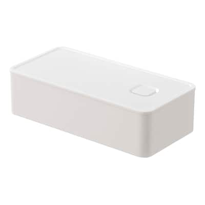 Yamazaki Home Vacuum-Sealing Bento Box, Polypropylene, 500ml - L 3.62 x W 7.24 x H 1.97 inches