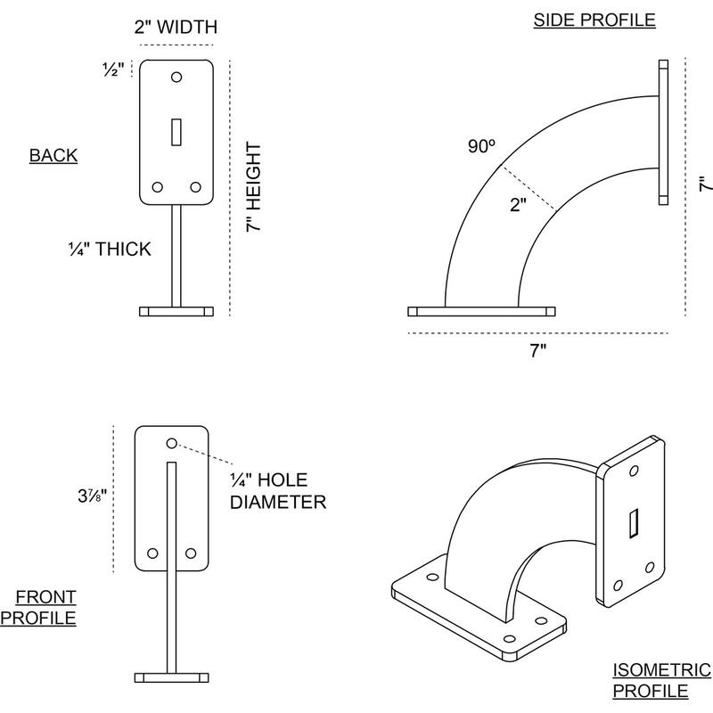 Bradford Steel Bracket
