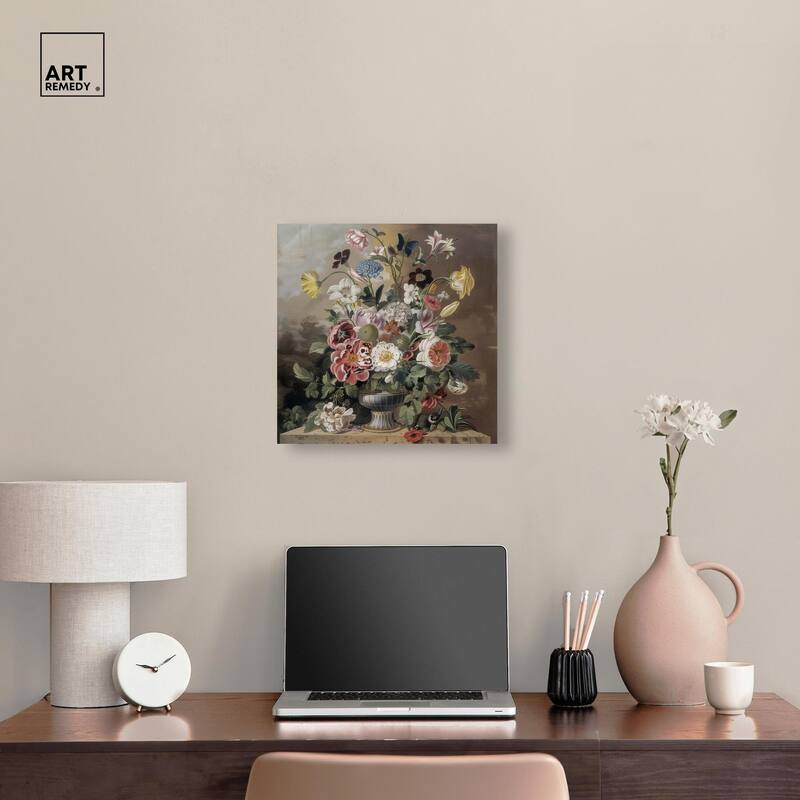 Classical Dream Vase Canvas by Art Remedy, Gallery Wrapped