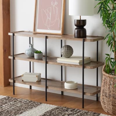SAFAVIEH Arah 2-Shelf Console Table - 47 In. W x 12 In. D x 30 In. H - 47Wx12Dx30H