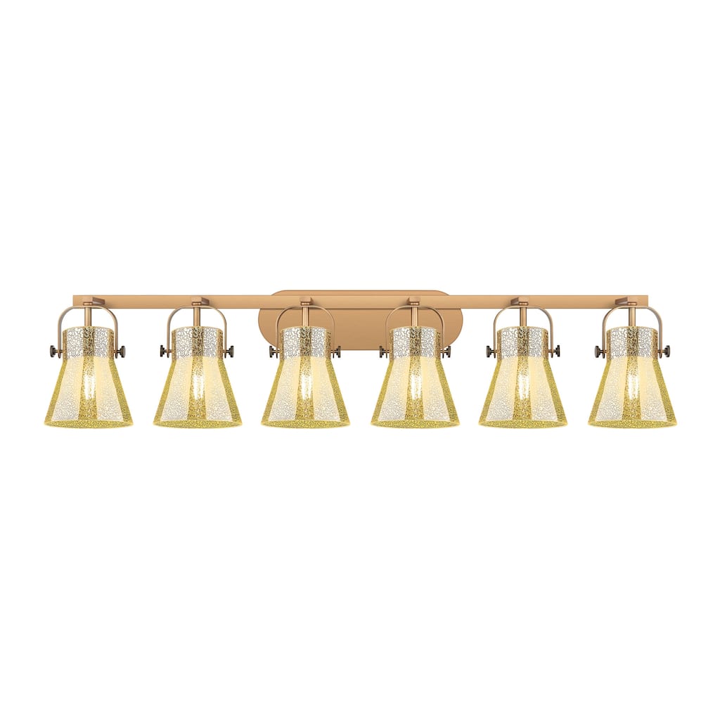 Innovations Lighting 423-6W-11-46 Pilaster II Cone Vanity Pilaster II