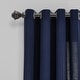preview thumbnail 21 of 30, Lush Decor Faux Linen Grommet Window Curtain Panel Pair - 84" x 52"