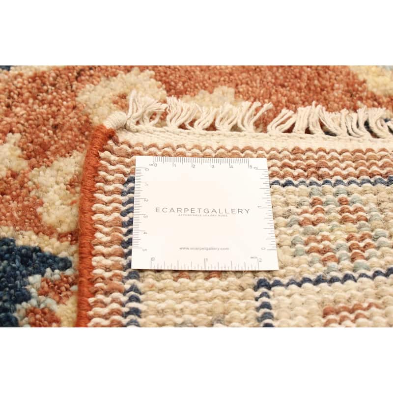 ECARPETGALLERY Hand-knotted Jules Serapi Dark Copper Wool Rug - 5'4 x 8'0