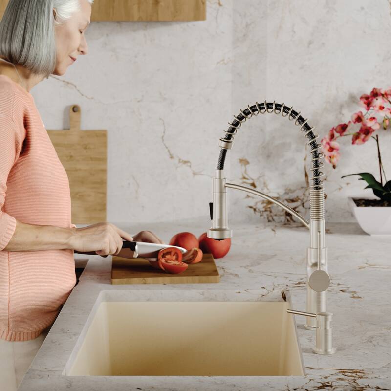 Karran 32" Undermount Double Equal Bowl Quartz Kitchen Sink Kit - 32" x 19.5" x 9"