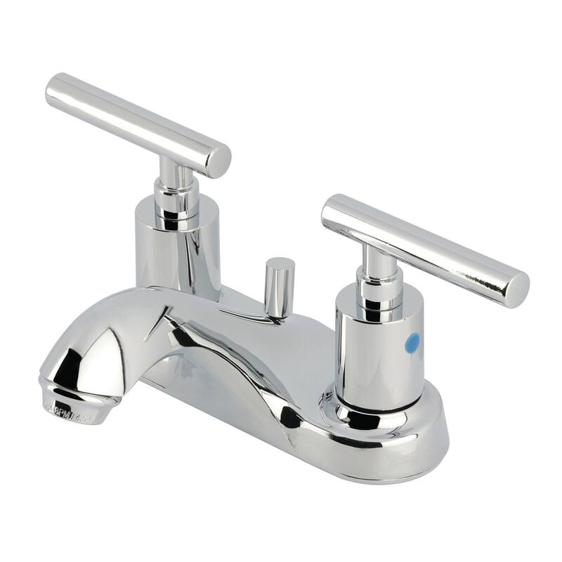 Kingston Brass FB562.CML Manhattan 1.2 GPM Centerset Bathroom Faucet - Polished Chrome