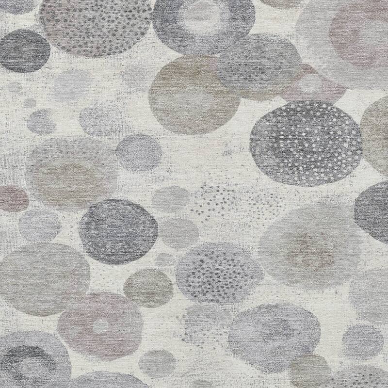HomeRoots Geometric Transitional Rectangle Outdoor Rug