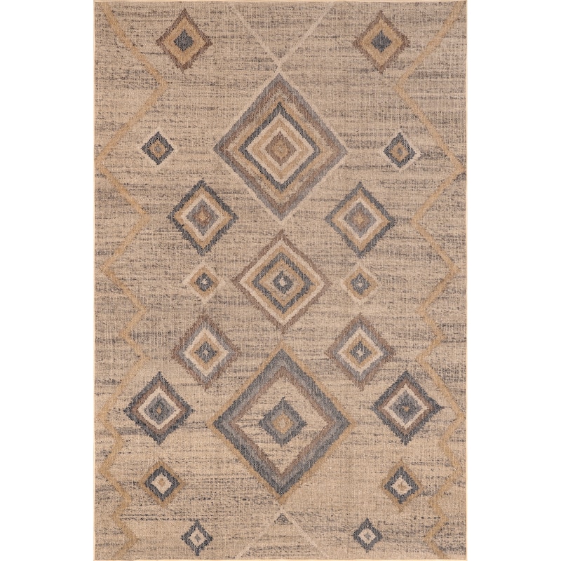Nuloom Jonie SuperiorWash Bohemian Easy-Jute Machine Washable Area Rug