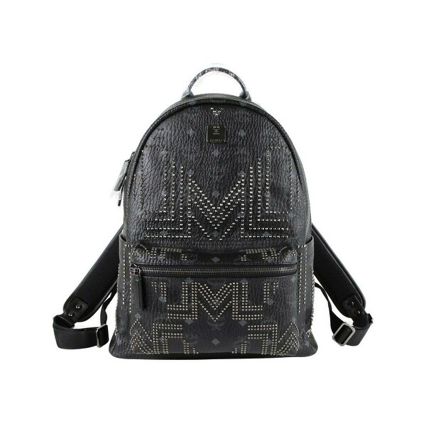 mcm backpack medium black