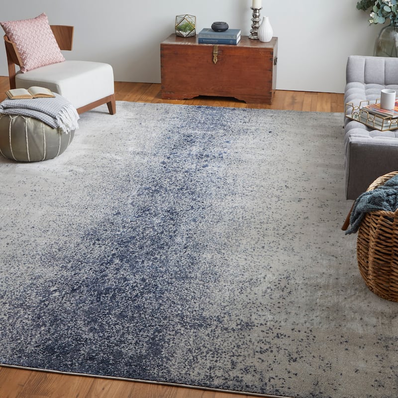 Oria Abstract Industrial Area Rug