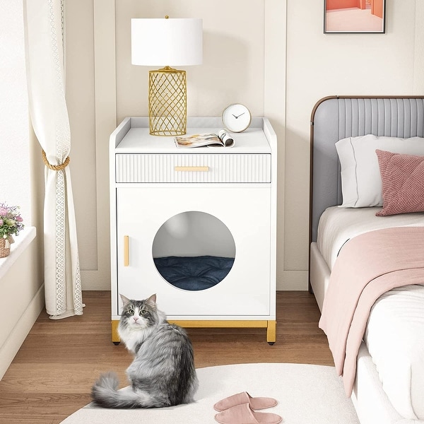 Cat litter box furniture bed bath and beyond cheap