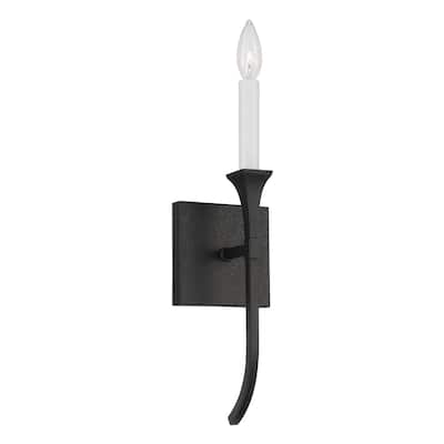 Decklan 1-Light Sconce - 5"W x 16.25"H x 4"E