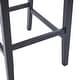 preview thumbnail 18 of 64, Logan Bonded Leather Backed Barstool (Set of 2) by Christopher Knight Home