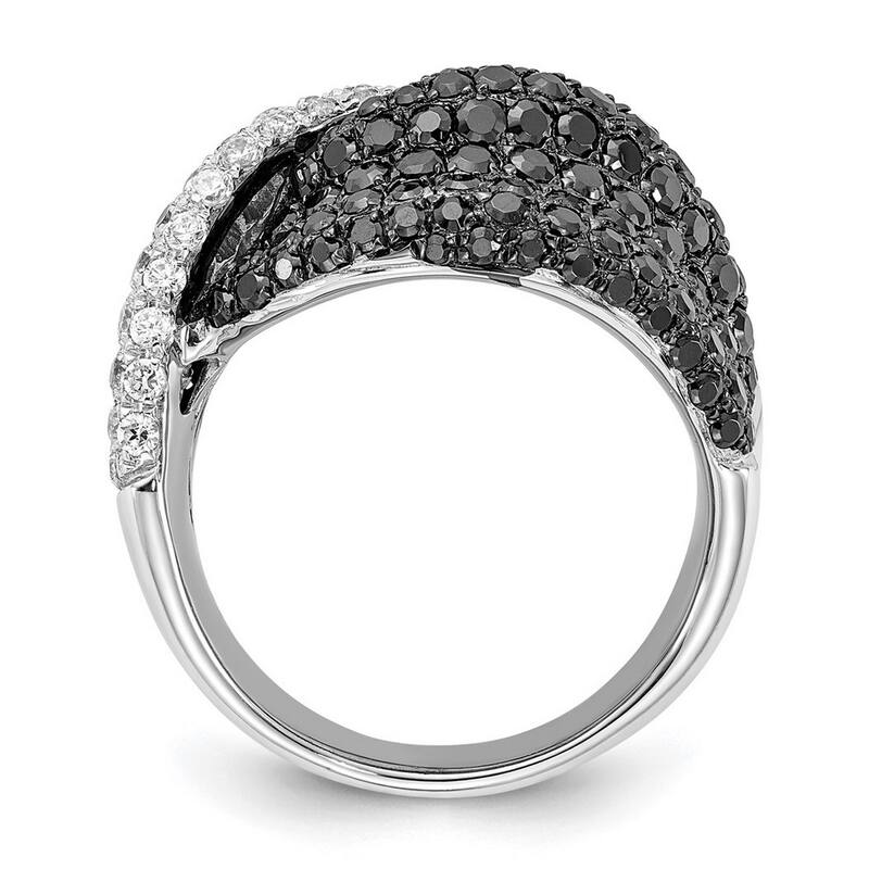 Curata 925 Sterling Silver and CZ Cubic Zirconia Simulated Diamond Ring