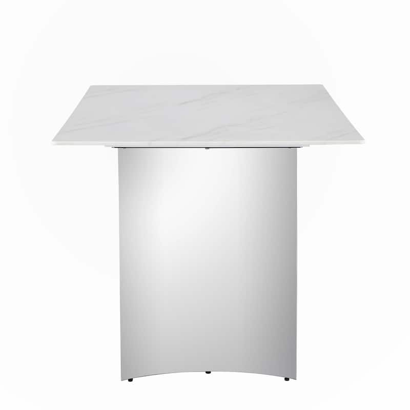 Modern minimalist dining table