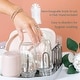 preview thumbnail 6 of 7, Winnie & Lu Airess Drying Rack - Baby Bottle Drying Rack & Kitchen Organizer