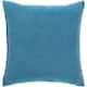 Whitley Faded Waffle Weave Cotton Throw Pillow