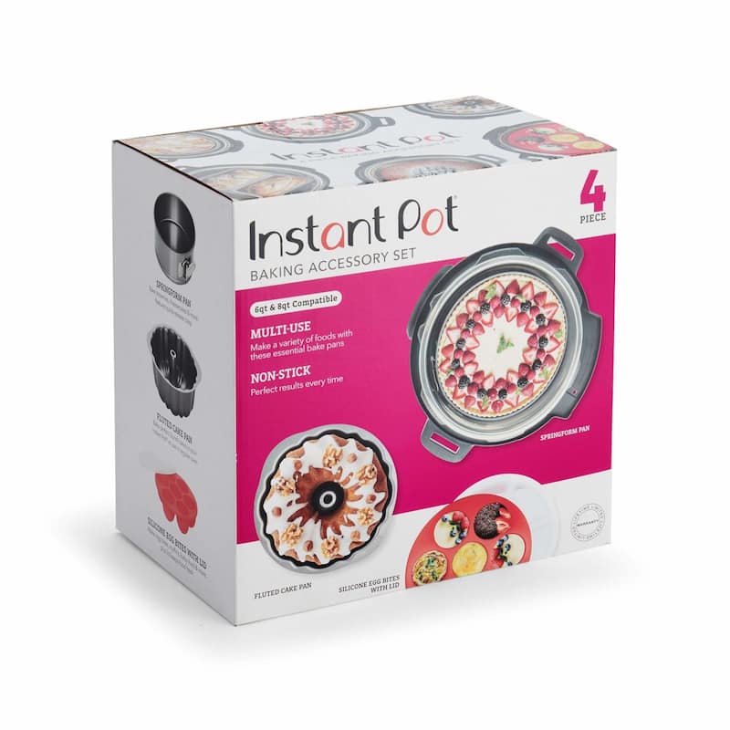 Instant Pot Official 4 Piece Baking Accessory Set