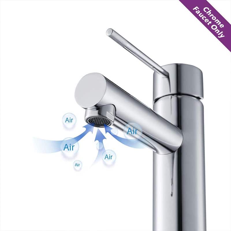Luxury Single Hole Bathroom Faucet