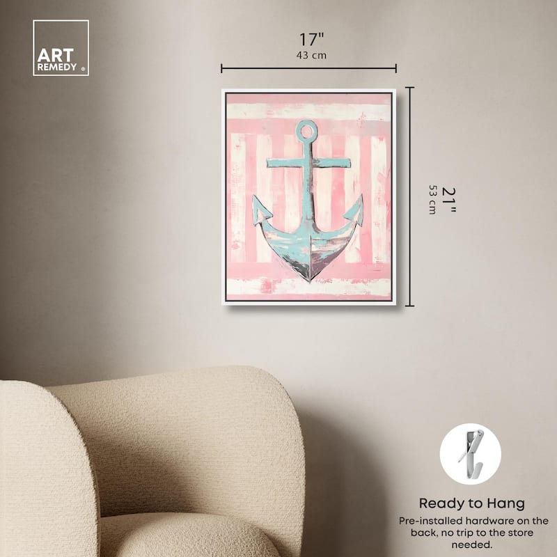 Sea Anchor Canvas by Art Remedy