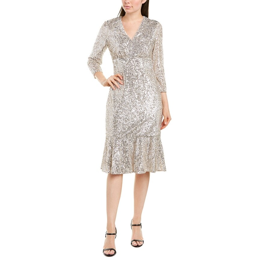 maggy london midi sheath dress