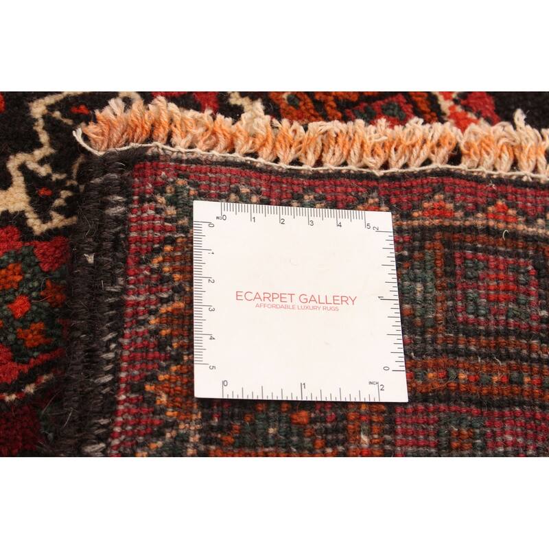 Hand-knotted Authentic Turkish Copper Wool Rug - 4'1" x 9'8"/4'1 x 9'8