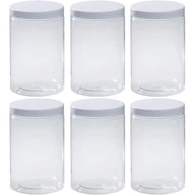 Clear Plastic Jars