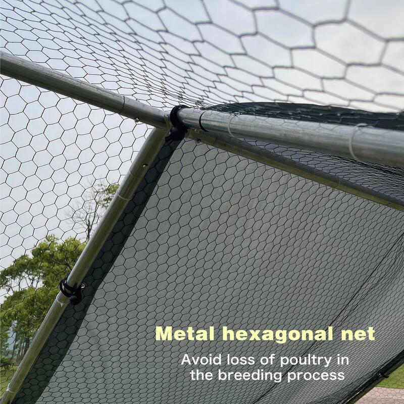 Chicken Coop with Waterproof Anti-UltravioletCover