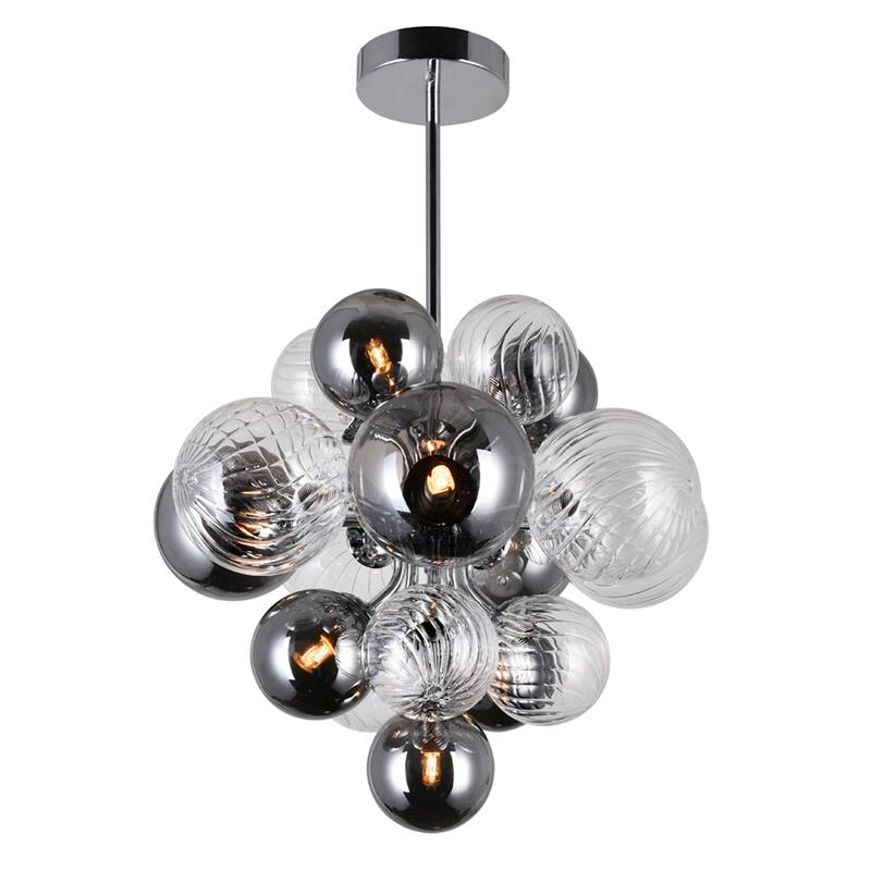 Pallocino 8 Light Chandelier With Chrome Finish