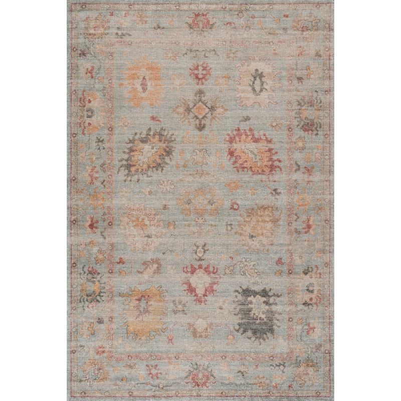 Nuloom Larevia Hand Loomed Wool Area Rug - 5' x 8' - Multicolor - Rectangle